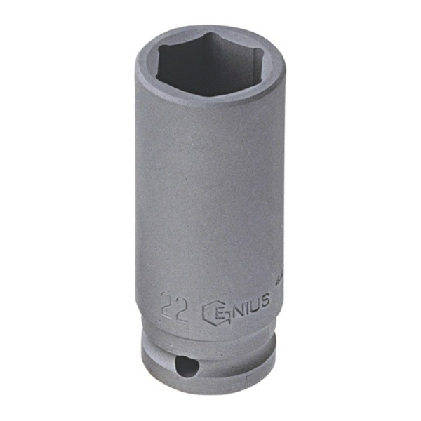 지니어스 1/2 육각 롱 임팩소켓 복스알 15mm (200-2826)
