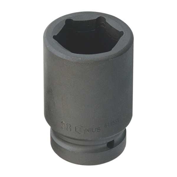지니어스 1인치 육각 롱 임팩소켓 복스알 31mm (201-0676)